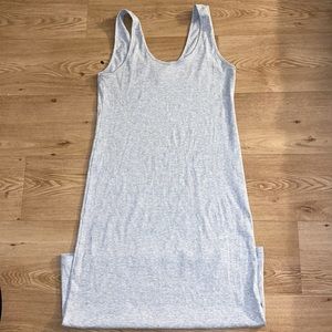 H&M Medium Gray Sleeveless T-Shirt dress